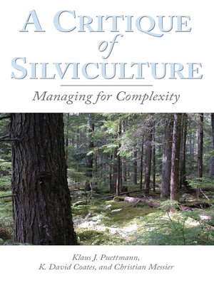 cover image of A Critique of Silviculture